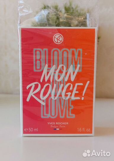 50 мл Yves Rocher Mon Rouge Bloom in Love