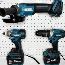 Набор Makita 3В1 Шуруповерт+ушм+Гайковерт