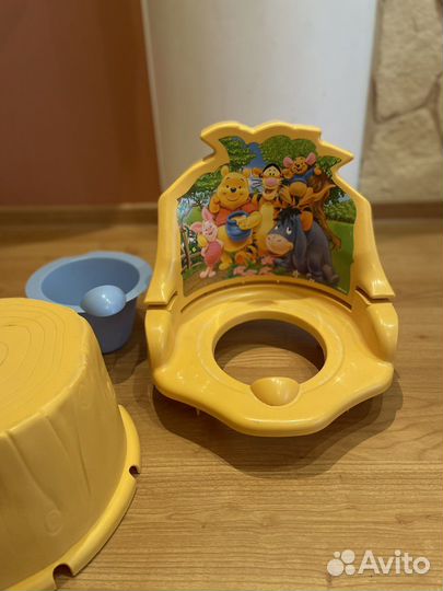 Горшок 3в1ободок для унитаза, подставка