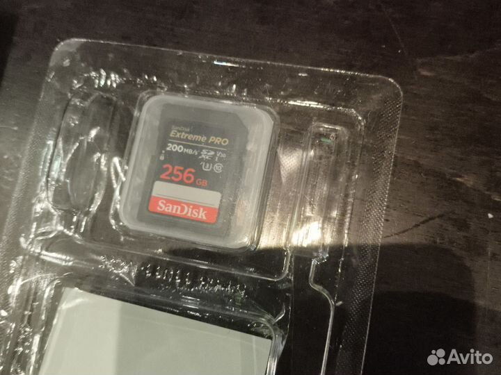 Карта памяти sd 256 sandisk