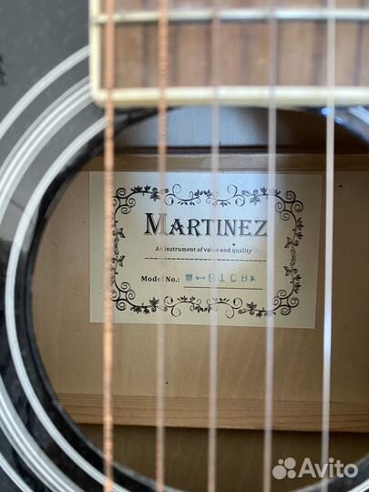 Акустическая гитара martinez