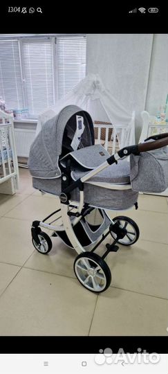 Коляска 2 в 1 как новая luksmom