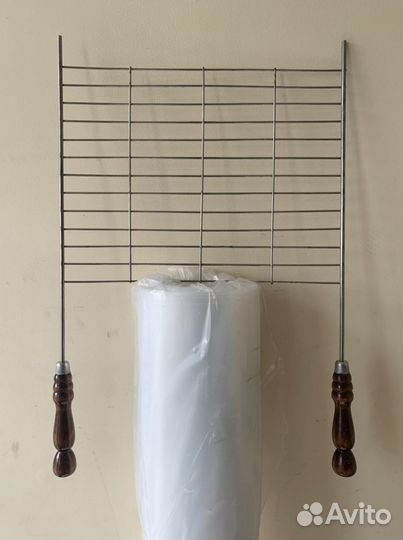 Решётка гриль нержавейка 30*40см