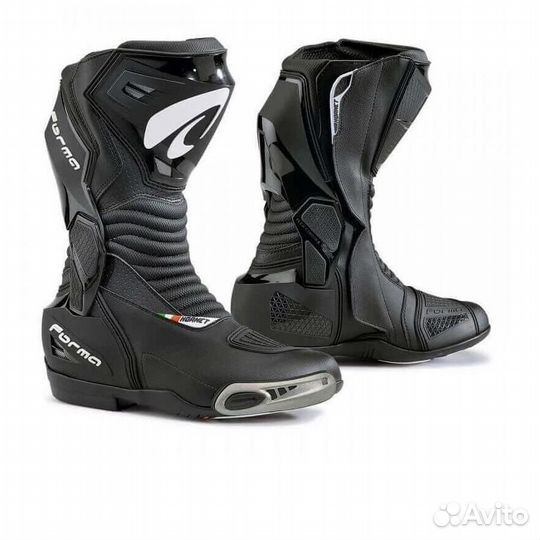 Мотоботы Forma Hornet Black