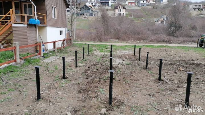 Винтовые сваи