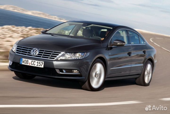 Стекло фары Passat CC