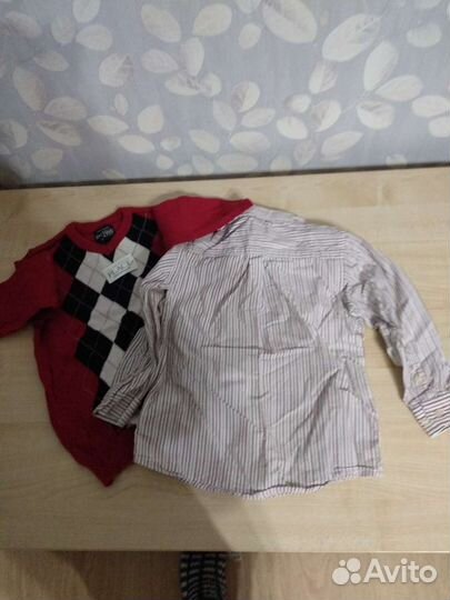 Рубашка+Джемпер+галстук Чилдрен 3Т