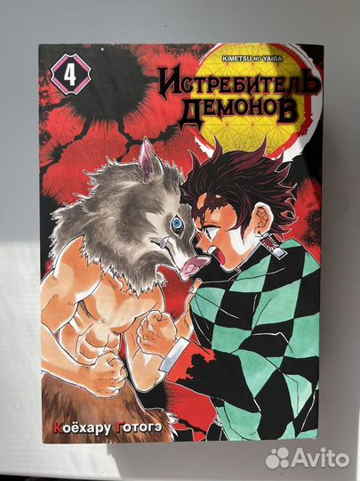 Манга истребитель демонов
