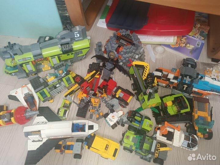 Lego и аналог россыпью с инструкциями