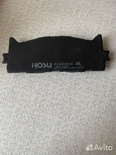 Передние тормозные колодки на toyota camry