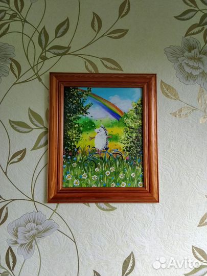 Картина на холсте Ежик