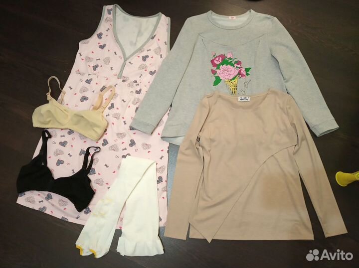 Вещи для беременных и кормящих пакетом 42-46 р