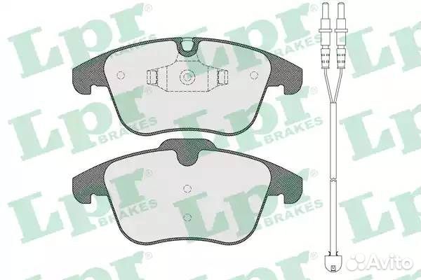 Колодки тормозные citroen C5 1.6-2.0 08- передние