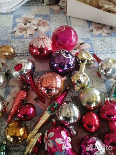 Елочные игрушки СССР