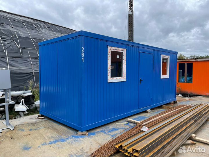 Бытовка распашонка новая 6м