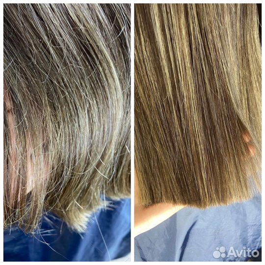 Полировка волос и подравнивание концов