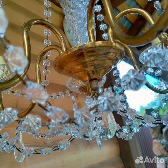 Хрустальная люстра СССР