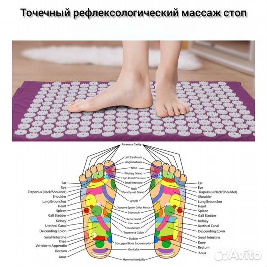 Аппликатор Кузнецова оптом коврик массажный