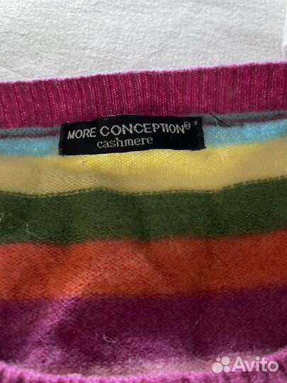 Кашемировый винтажный свитер