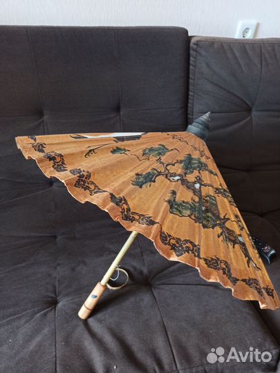 Зонт бамбуковый