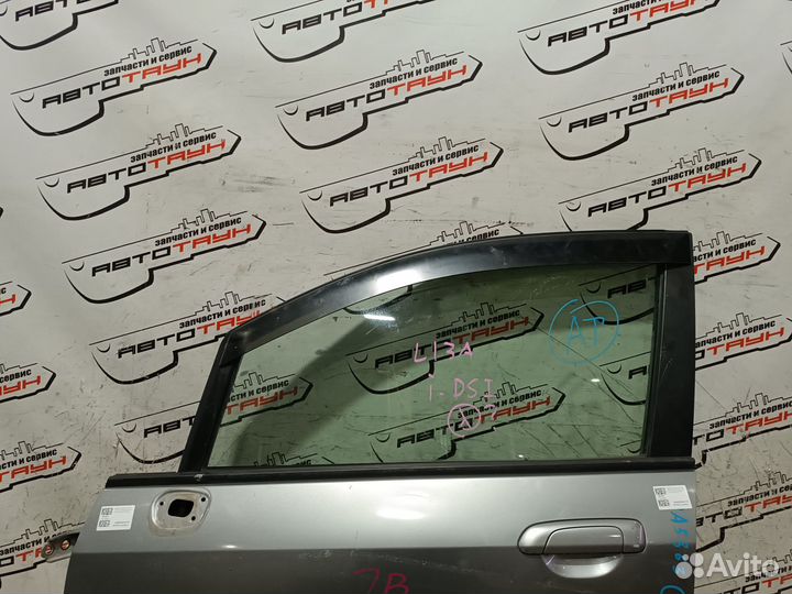 Дверь honda FIT jazz GD1 GD2 GD3 GD4 67050SAA010ZZ передняя левая серебро, NH642M QA5363