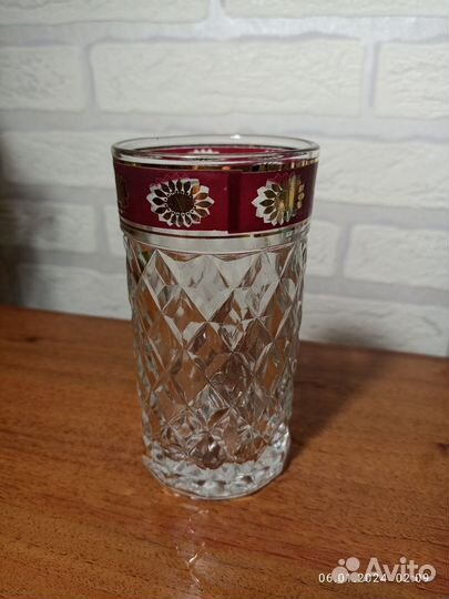 Хрустальные стаканы