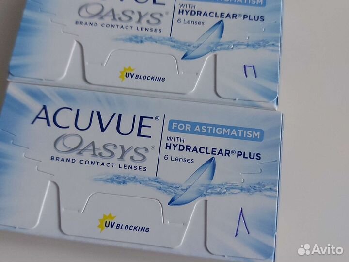 Линзы Acuvue Oasys for astigmatism