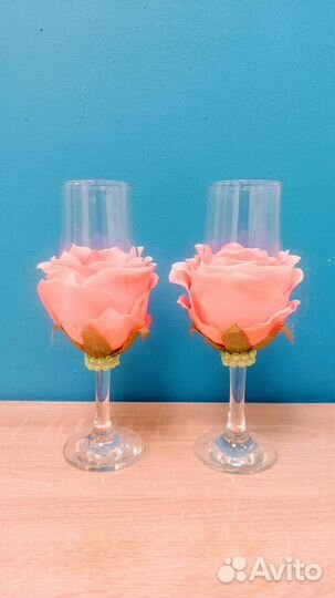 Бокалы свадебные