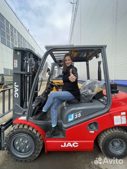 Вилочный погрузчик JAC CPCD35, 2023