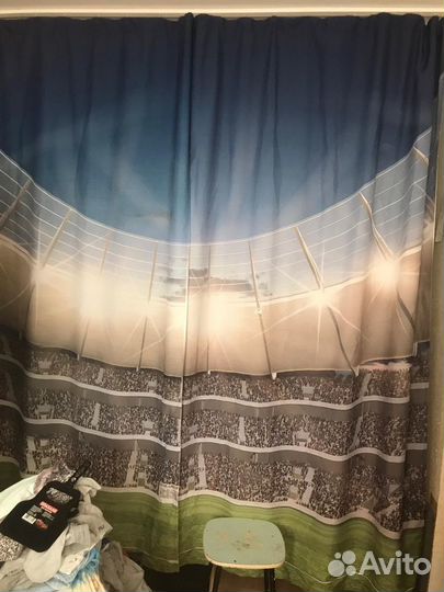 Шторы с принтом