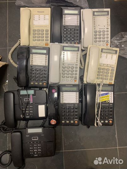 Стационарные телефоны Panasonic и Gigaset