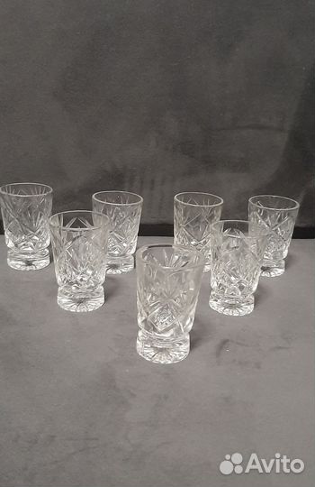 Набор рюмок 7 шт