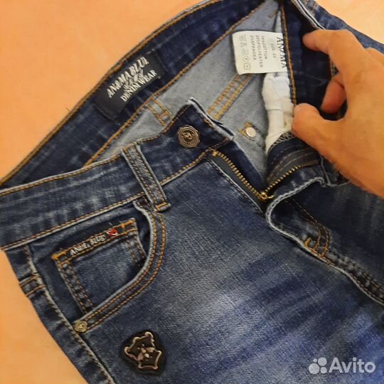 Джинсы для девочки, размер 25