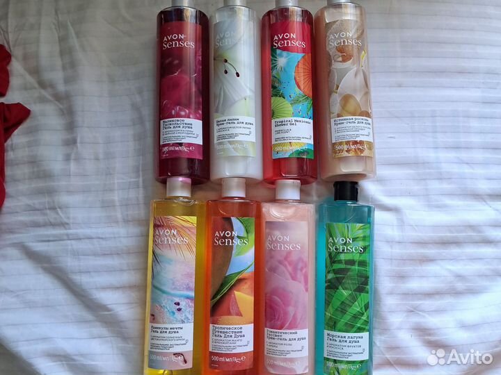 Гель для душа avon senses 500 мл