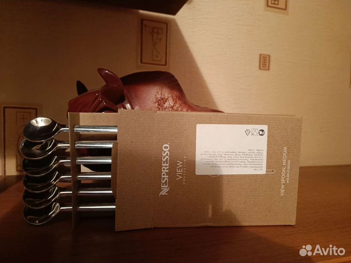 Набор ложек для кофе, оригинальные Nespresso