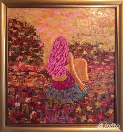 Современная фактурная картина 