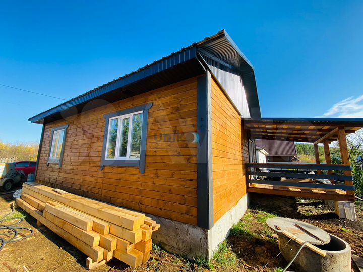 Дом 75 м² на участке 5 сот.