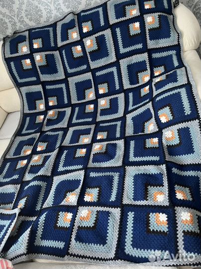 Плед ручной работы