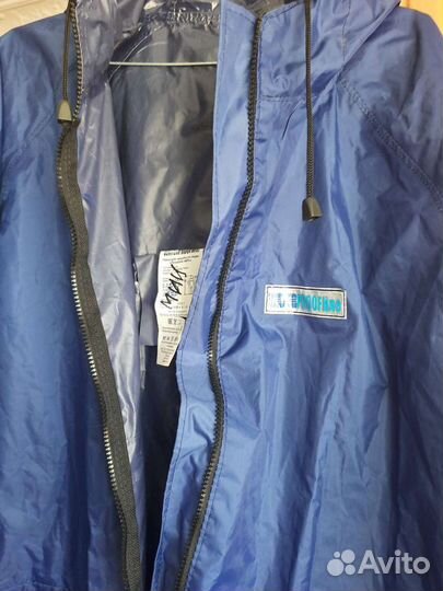 Плащ влагостойкий, сигнальный