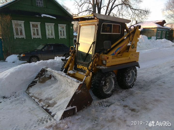Услуги мини погрузчика, трактора, ямобура, сваякру