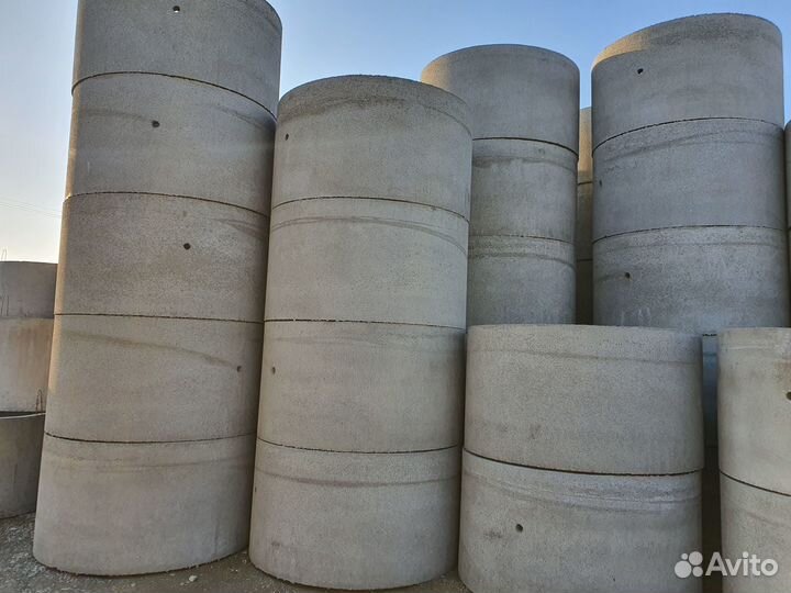 Бетонные кольца для дренажного септика кс 15.9