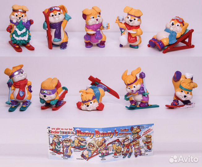 Зайцы лыжники Братцы кролики 1996 Германия Киндер