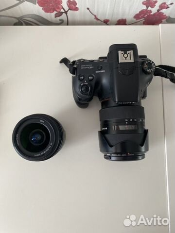 Зеркальный фотоаппарат sony a58 и объективы объявление продам