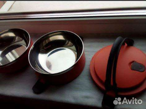 Контейнер для обеда (на 2 блюда )