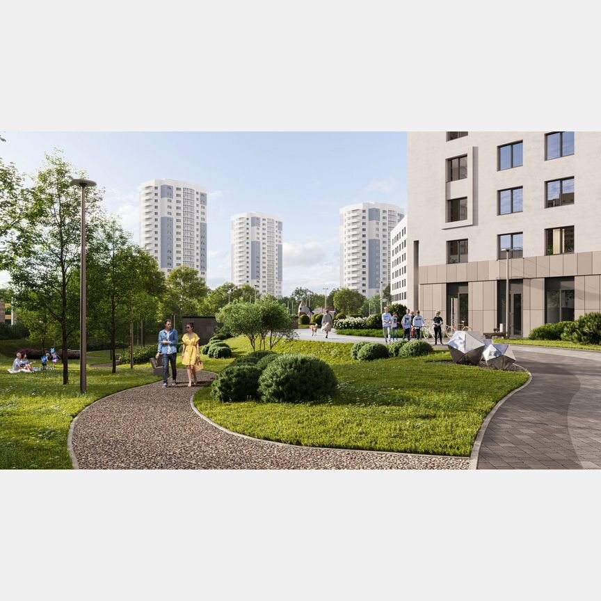 Квартира-студия, 22 м², 17/25 эт.