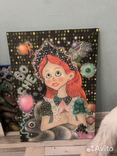 Картина современная Алиса