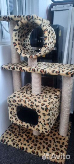 Когтеточка домик для кошки