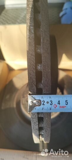 Диск тормозной передний Mercedes W164