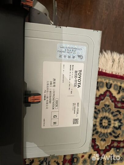 Штатный экран от camry