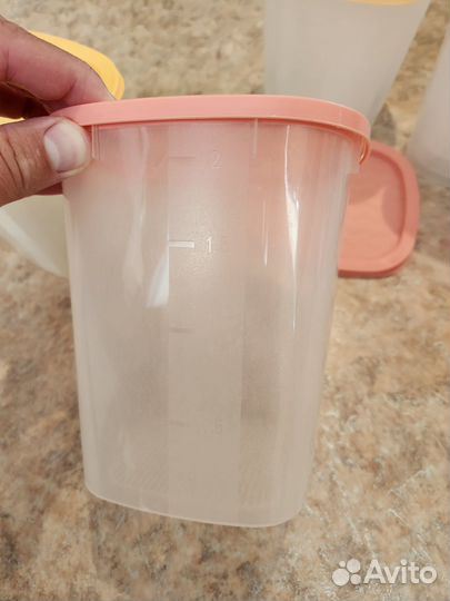 Набор контейнеры для хранения сыпучих продуктов